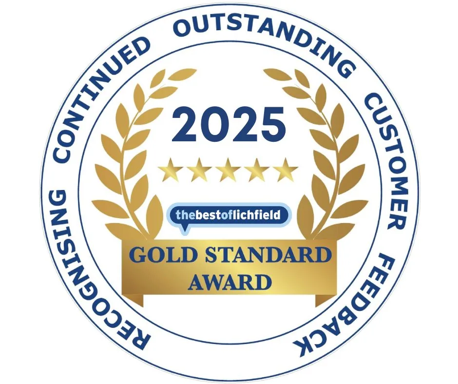 Best of Lichfield Gold Standard Award 2025