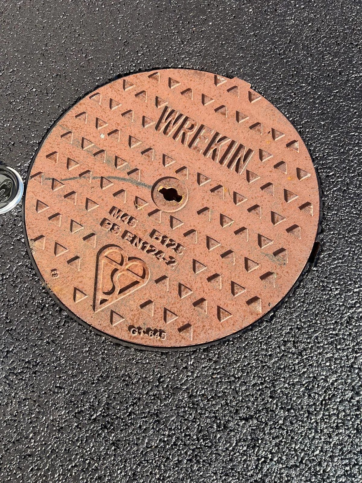 Drain cover before cleaning