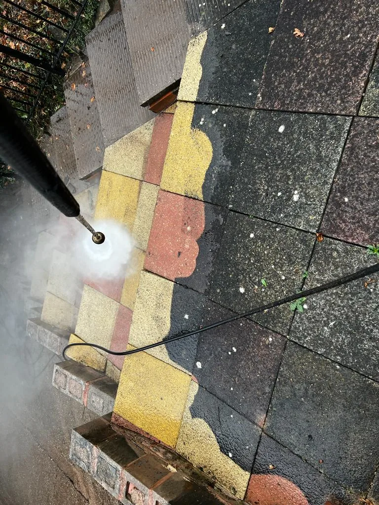 Driveway or patio cleaned for David Overend