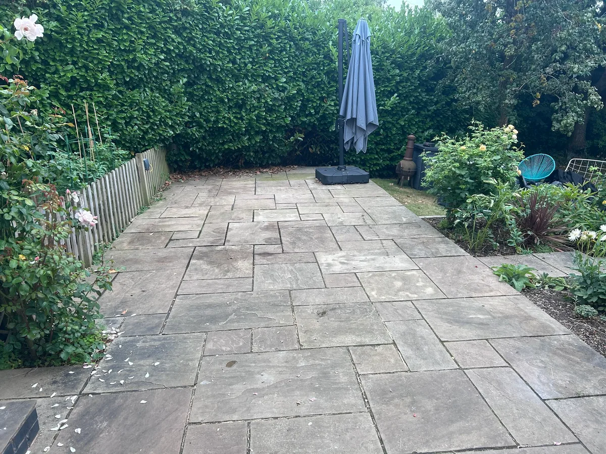Driveway or patio cleaned for James Greaves
