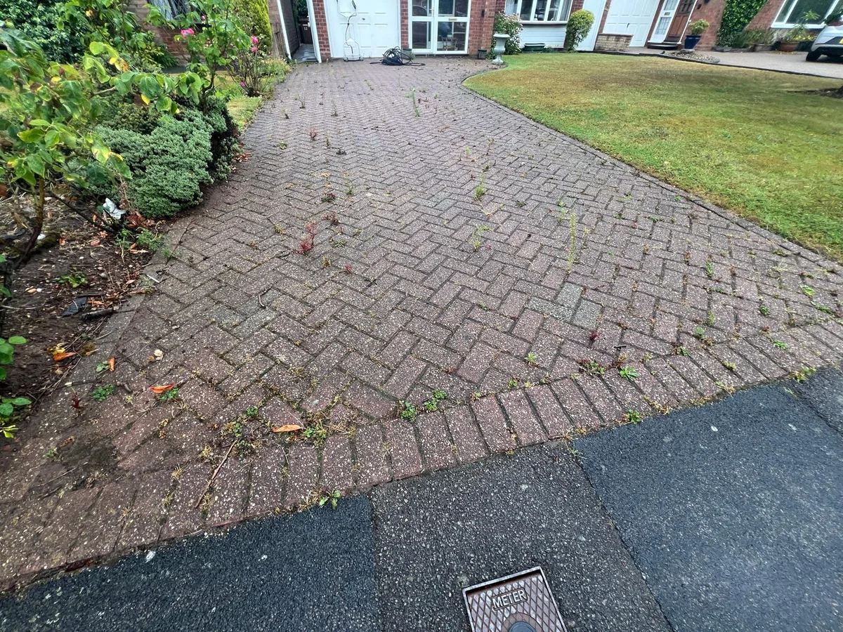 Driveway or patio cleaned for Sarah Mitchell
