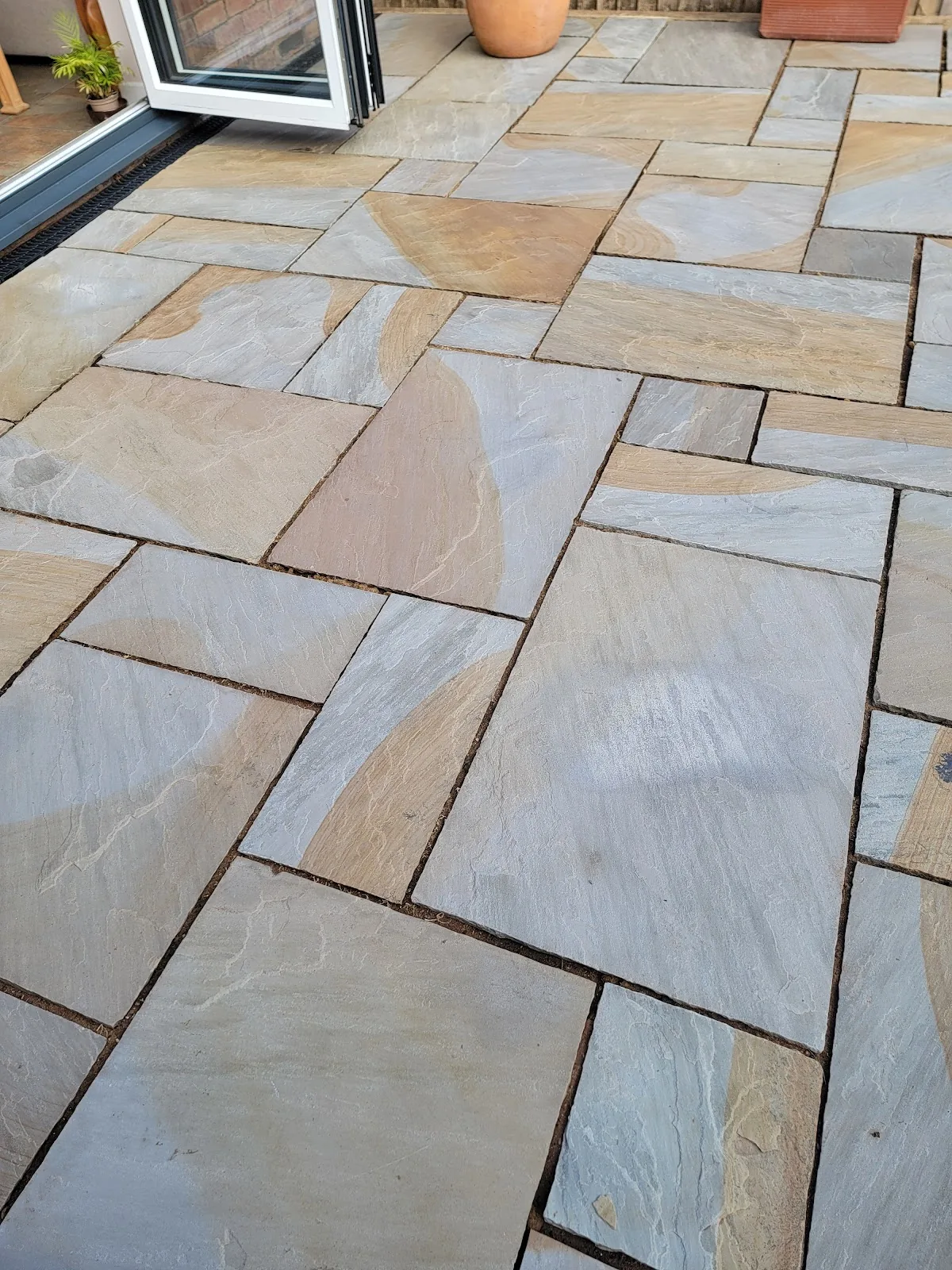Driveway after full treatment